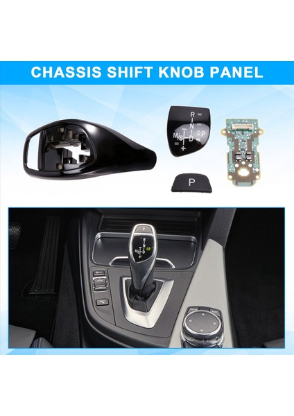 F Şasi Dişli Vites Knob Paneli ve LED Devre Kart Bmw 3 Serisi/4 Serisi 2013-2019 Için Yama ve P Düğmesi Yaması (Yurt Dışından) fırsatları