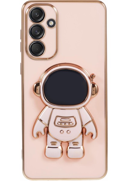 Samsung Galaxy A56 5g Astronot Gizli Ayaklı Galvanik Yumuşak Tpu Telefon Kılıfı (Yurt Dışından)