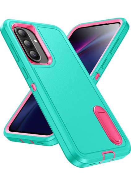 Samsung Galaxy A56 5g / A36 5g Kickstand Telefon Kılıfı Pc + Silikon + Eva 3'ü 1 Arada Tasarım (Yurt Dışından)