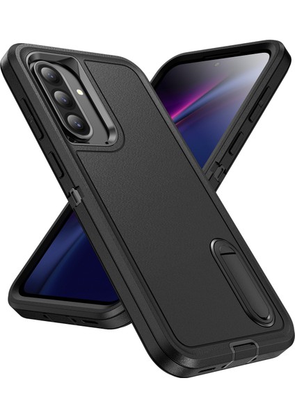 Samsung Galaxy A56 5g / A36 5g Kickstand Telefon Kılıfı Pc + Silikon + Eva 3'ü 1 Arada Tasarım (Yurt Dışından)