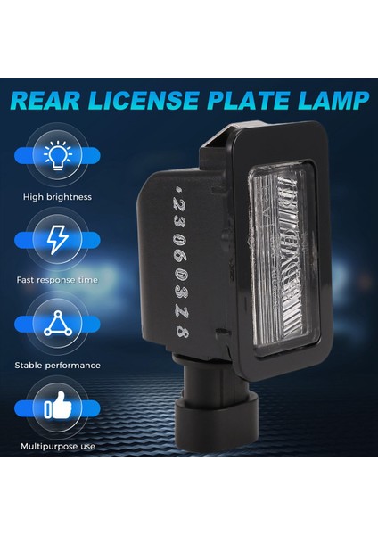 4108100XG08XA Araba Arka Plaka Işık Montajı Büyük Duvar Volex C30 C50 Ora R1 Iq Haval H5 H6 H9 M2 Kanat 6 (Yurt Dışından) fırsatları