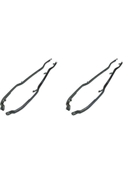 2x Araba Arka Kapı Ön Ayak Terstrip Mühür Ford Explorer Için 2011-2019 Kapı Sızdırmazlık Şeritleri BB5Z7825324B BB5Z7825325B (Yurt Dışından)