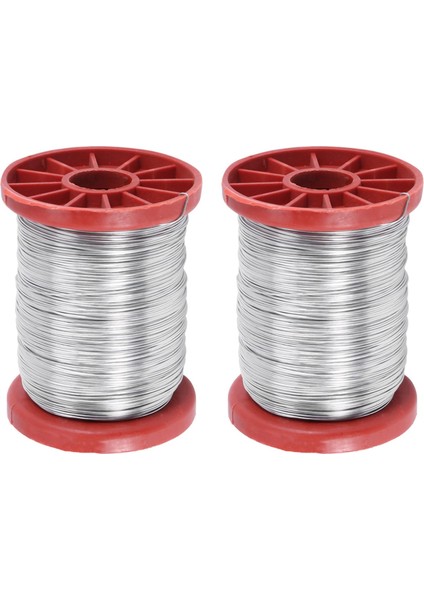 Arıcılık Çerçeveleri Aracı 1 Rulo Için 2 Pcs 0 5mm 500G Paslanmaz Çelik Tel (Yurt Dışından)