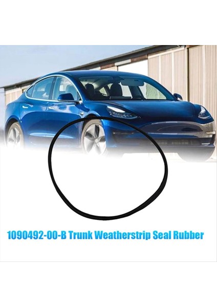 Tesla Model 3 Için Araba Ön Bagaj Fırın Fırın Tartışması Kauçuk Bagaj Sızdırmazlık Şeridi 2017-20231090492-00-B 109049200B (Yurt Dışından) fırsatları