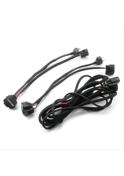Toyota Tundra Için Drl Adaptörü ile LED Far Dönüştürme Kablo Demeti Güç Kablo Demeti 2014-2019 Li Otomobil Parçaları (Yurt Dışından)