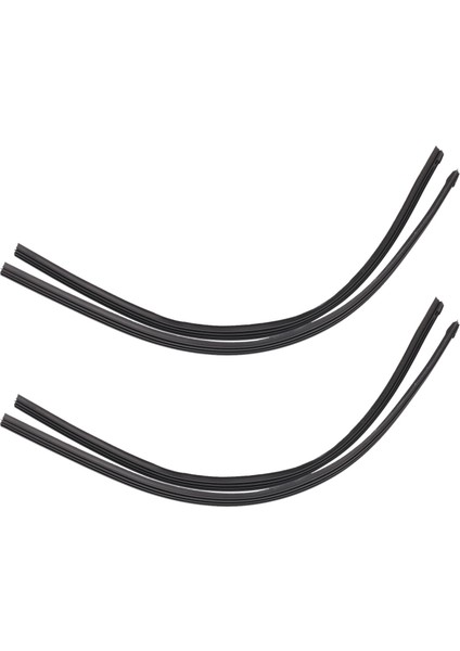 4pcs 18 Inç 6mm Çerçeve Ön Cam Silecek Bıçağı Doldurma Araba Otobüs Silikon Evrensel (Yurt Dışından)