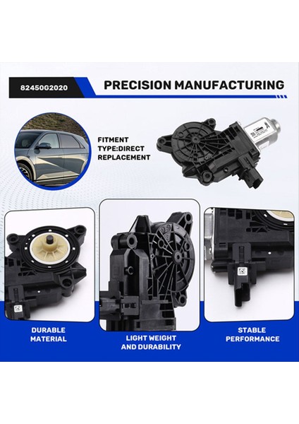 82450G2020 Araba Hyundai Ioniq 2017-2022 Için Otomatik Yukarı ve Aşağı ile Sol Yan Kapı Pencere Motoru (Yurt Dışından) fırsatları