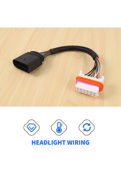 Far Kablolama Kablo Dairesi Lambası Xenon Ön Konnektör-Porsche Cayenne 2003-2006 955-631-239-11 Far Kabloları (Yurt Dışından) fırsatları