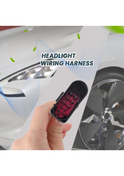 Far Kablolama Kablo Dairesi Lambası Xenon Ön Konnektör-Porsche Cayenne 2003-2006 955-631-239-11 Far Kabloları (Yurt Dışından) indirimleri