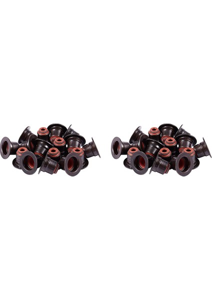 Bmw E53 X5 E63 Için Valf Kök Mühür Kiti E65 E70 X5 E71 X6 E87 E90 N42 N46 N62 32PCS (Yurt Dışından)