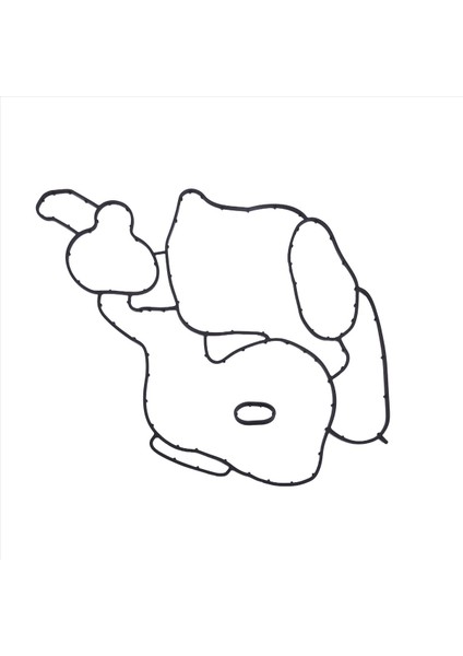 Land Rover Sport Için Yağ Radyatör Contası 3 6l Dizel Yağ Filtresi Muhafaza Contası LR002340 (Yurt Dışından)