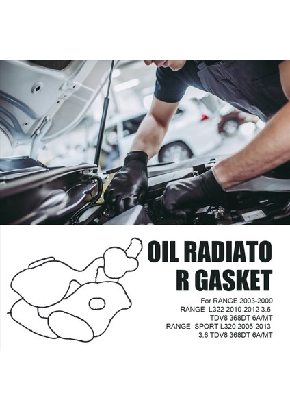 Land Rover Sport Için Yağ Radyatör Contası 3 6l Dizel Yağ Filtresi Muhafaza Contası LR002340 (Yurt Dışından) fırsatları