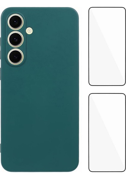 Samsung Galaxy A56 5g Hassas Lens Deliği Yumuşak Tpu Telefon Arka Kapağı 2 Adet Ekran Filmi ile (Yurt Dışından)