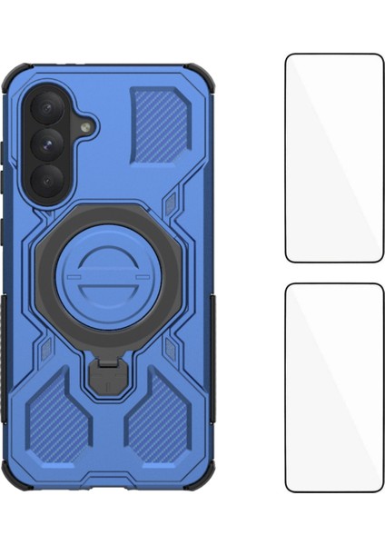 Samsung Galaxy A56 5g Kickstand Pc Tpu Telefon Kılıfı 2 Adet Ekran Filmi ile (Yurt Dışından)