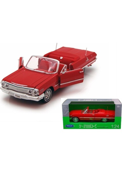 22434 Welly 1 24 1963 Chevrolet Impala