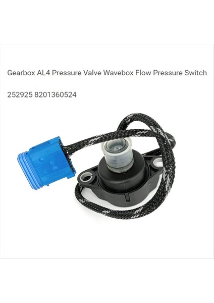 Otomatik Şanzıman Al4 Basınç Valfi Dalga Kutusu Peugeot Için Basınç Anahtarı 206 307 308 407 Citroen C4 C5 252925 8201360524 (Yurt Dışından) modelleri