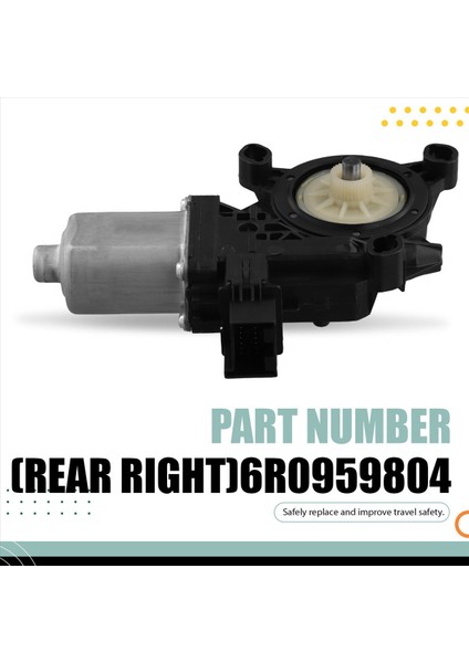 Vw Polo 2011-2018 Araç Penceresi Asansör Motor Penceresi Cam Kaldırıcı Motor 6R0959804 Arka Sağ (Yurt Dışından) indirimleri