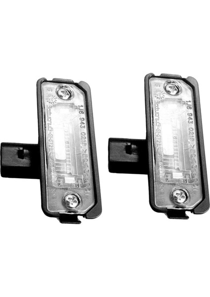 2x Plaka Işık Lambası 1J6943021B Beetle Golf Için Mk4 Lupo Phaeton (Yurt Dışından)