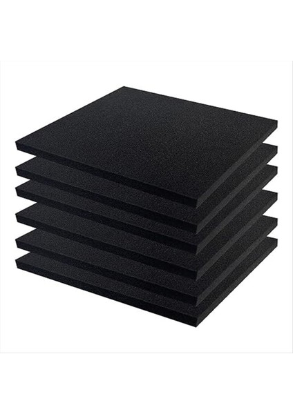 6 Adet Poliüretan Köpük Tabakaları Kasa Ambalaj Için Araç Kutusu Için Köpük Pedler Cuttable Crafts Köpük Pedler 40X30X3CM (Yurt Dışından)