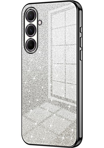 Samsung Galaxy A56 5g Elektrokaplama Degrade Simli Tpu Telefon Kılıfı (Yurt Dışından)