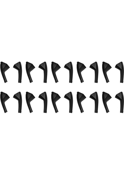 10X Araç Ön Cam Silecek Yan Trim Kapak Nissan Tiida Eski Model 66895-ED50A Lhd (Yurt Dışından)