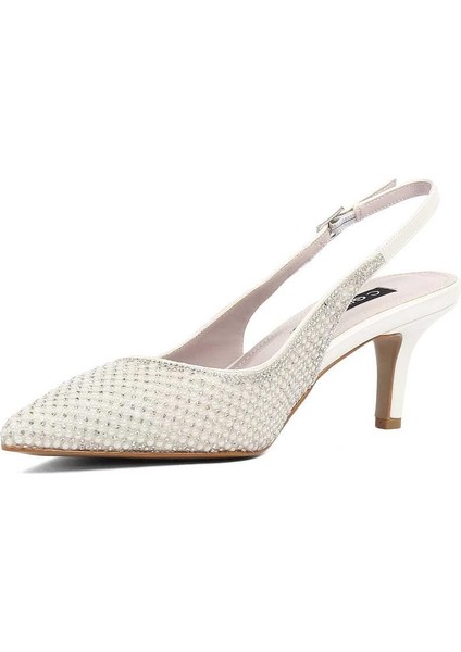 Kadın Sedef Taşlı Ince Topuklu Abiye Ayakkabı fırsatları