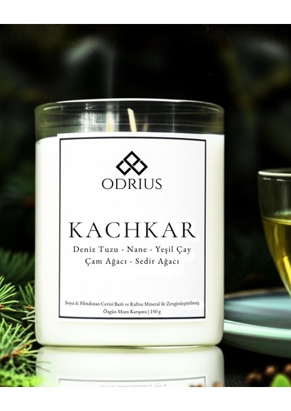 Zarif Mevsim Geçişi Kokulu Mum Seti – Gül, Sandal Ağacı, Çam, Sedir – 2’li Premium Mum – Soya & Hindistan Cevizi Bazlı ve Rafine Mineral ile Zenginleştirilmiş Özgün Mum Karışımı – (2x150g) - ODRIUS fırsatları