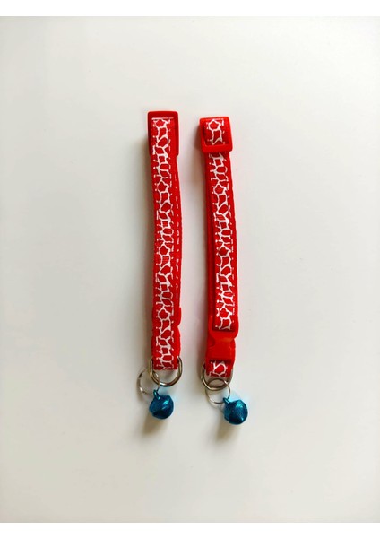 Çiçek Desenli Çıngıraklı Kedi Tasması modelleri