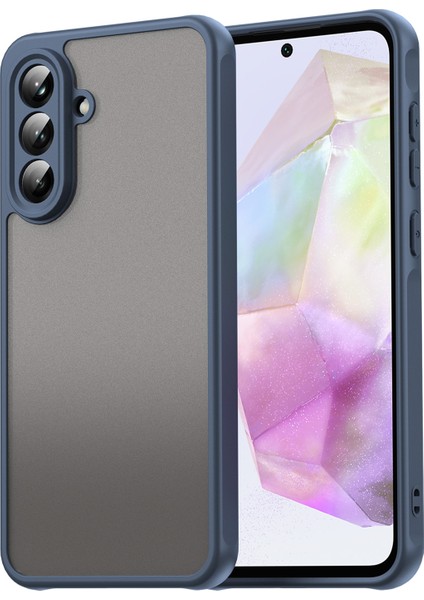 Samsung Galaxy A56 5g Telefon Kılıfı Düşmeye Dayanıklı Hava Yastıkları Buzlu Şeffaf Pc + Tpu Arka Kapak (Yurt Dışından)