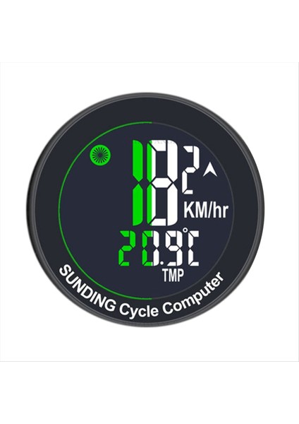 Sunding Kablosuz Bisiklet Bilgisayarı Su Geçirmez Bisiklet Kilometre Sayacı (Yurt Dışından)