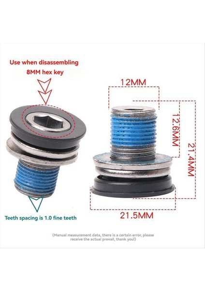M12 Toz Geçirmez Bisiklet Merkez Şaft Vidası Spline Merkez Şaft Vidası (Yurt Dışından) fiyatları
