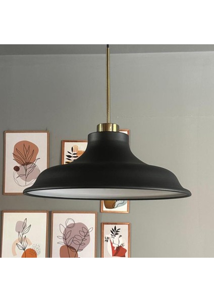 Bergo Siyah Ince Eskitme Başlık Avize Salon Oturma Odası Yatak Odası Sarkıt Modeli fiyatları