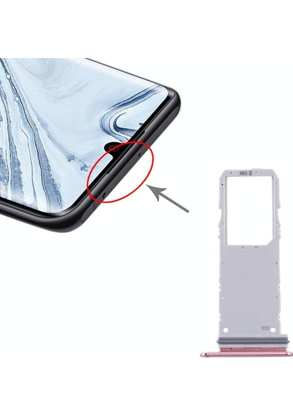 Samsung Note 10 Uyumlu Sim Tepsisi Sim Kart Yuvası (Tek Simli)