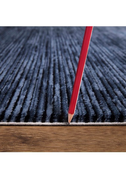 Moon 1005 Mavi Modern Akrilik Yün Salon Halısı Yolluk Mutfak Yatak Odası Halısı fırsatları