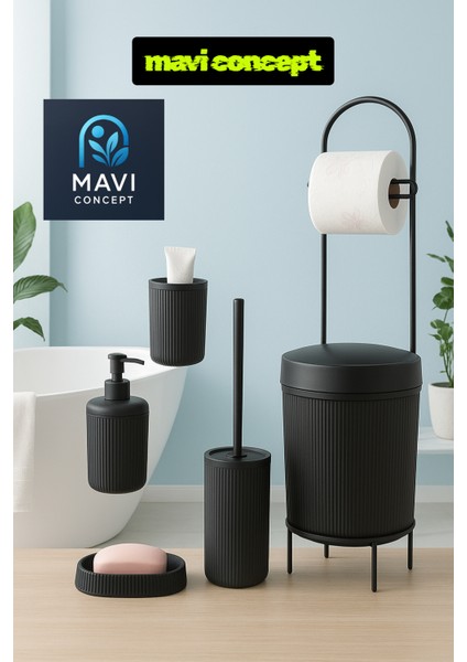 Lüks Şık 6’lı Banyo Seti