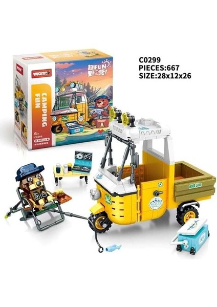 Camping Fun Balıkçı Motoru 667 Parça