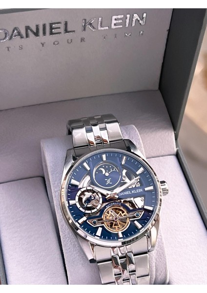 Otomatik Mekanizma Mehtap ve Güneş Kadranlı 2 Yıl Garantili Erkek Kol Saati OTM.14266.4 fiyatları