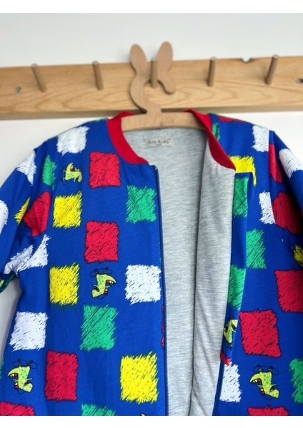 Mavi Kırmızı Dinazor Pamuklu Bacaklı 8/10/12 Yaş Büyük Beden 2.5 Tog Kışlık Kalın Erkek Çocuk Uyku Tulumu fiyatları