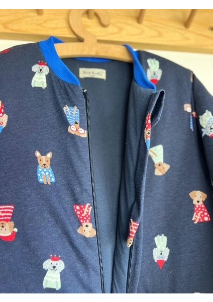 Köpekli Poodle Gece Pamuklu Bacaklı 8/10/12 Yaş Büyük Beden 2.5 Tog Kışlık Kalın Erkek Çocuk Uyku Tulumu fiyatları