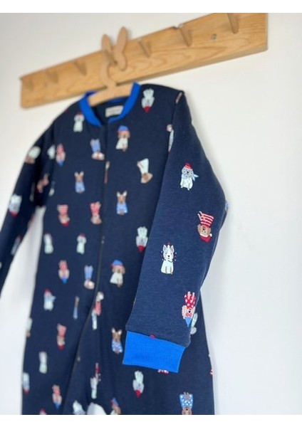 Köpekli Poodle Gece Pamuklu Bacaklı 8/10/12 Yaş Büyük Beden 2.5 Tog Kışlık Kalın Erkek Çocuk Uyku Tulumu modelleri