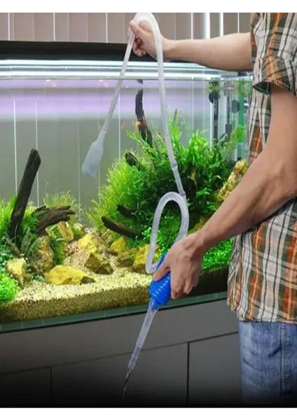 Akvaryum Dip Çekme Sifonu