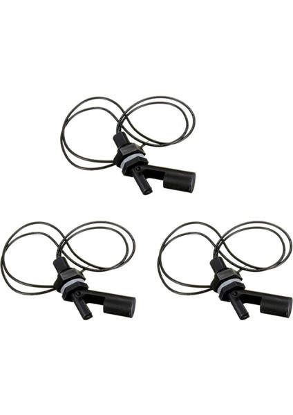 3x Tank Havuzu Yatay Su Seviyesi Şamandıra Anahtarı Sıvı Seviye Sensör Bilyası - 12V 220V 10W (Yurt Dışından)