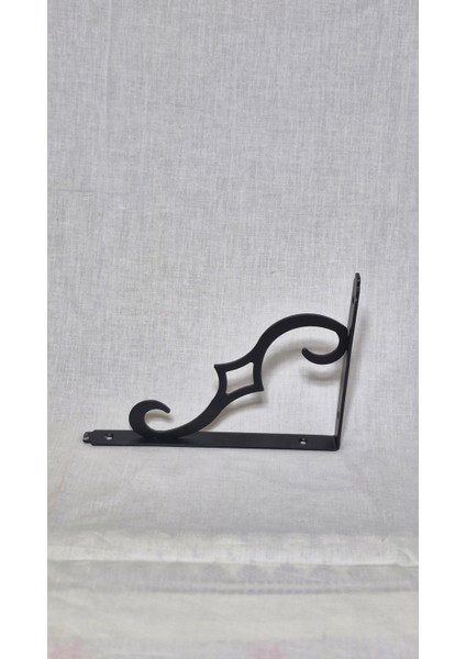 Siyah Otantik Stil Dekoratif Raf Ayağı (15X20 Cm) 2 Adet modelleri