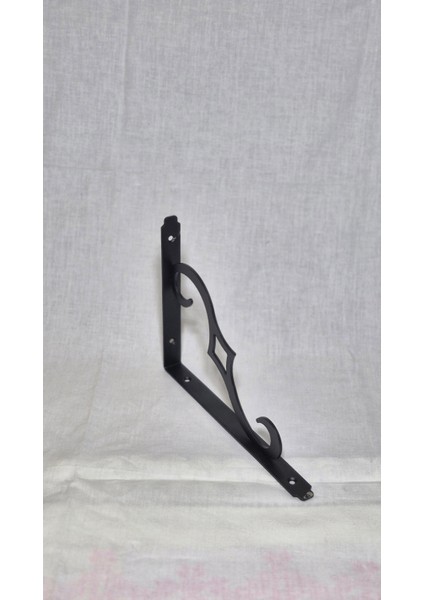 Siyah Otantik Stil Dekoratif Raf Ayağı (15X20 Cm) 2 Adet fırsatları