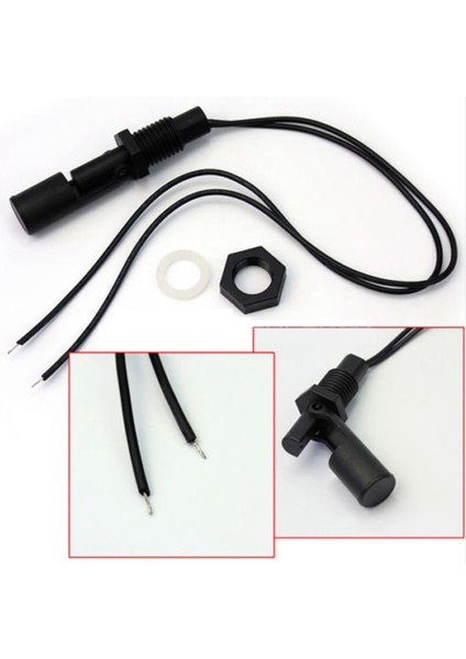 3x Tank Havuzu Yatay Su Seviyesi Şamandıra Anahtarı Sıvı Seviye Sensör Bilyası - 12V 220V 10W (Yurt Dışından) indirimleri