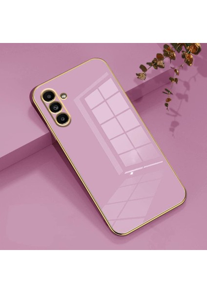 Samsung Galaxy A17 Uyumlu Kamera Korumalı Parlak Kaplamalı Şık Silikon Kapak modelleri