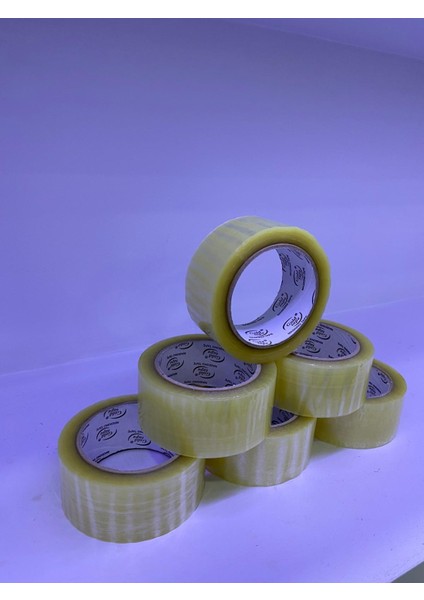 Koli Bandı , Yapışkanlı 6'lı Koli Bant