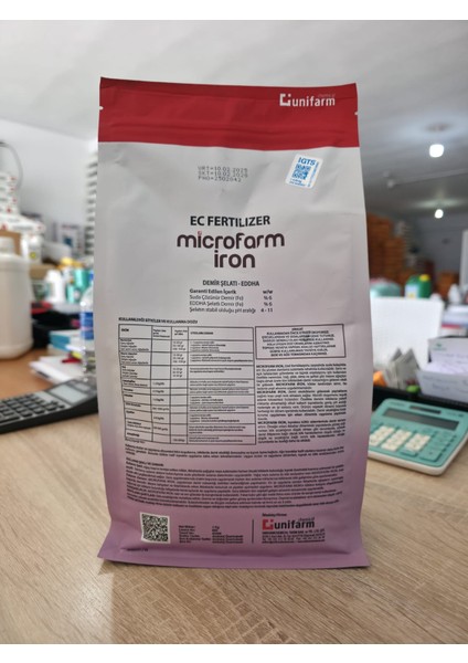 Microfarm Iron 1 kg Eddha Şelatlı Demir (Ithal) fiyatları