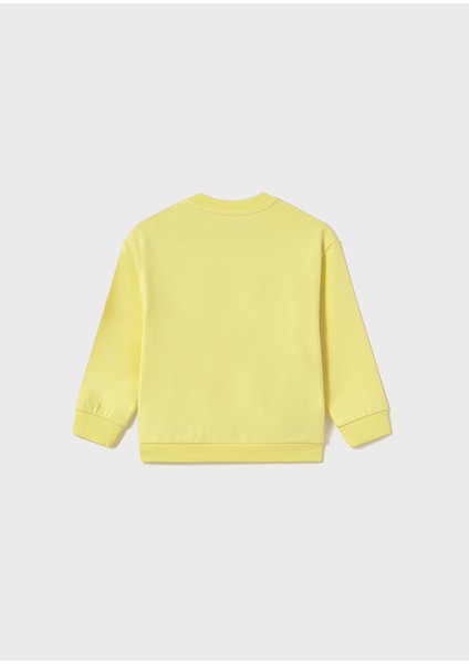01-04 Yaş Erkek Bebek Mayoral Sarı Cutest Uzun Kol Sweat - Sarı modelleri