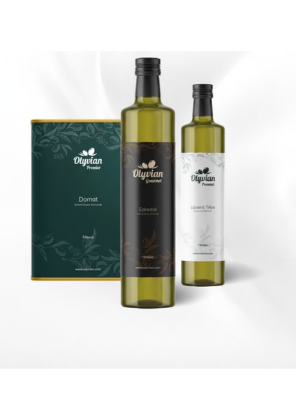 Tadım ve Kullanım Seti | 5l Premier + 750ML Gourmet + 750ML Premium Soğuk Sıkım